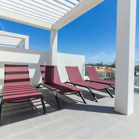 Vistas Mar I - Sea View & Privat Jacuzzi & Pool And Garden ヴィラ アルブフェイラ